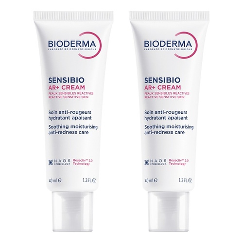 Bioderma Sensibio AR+ Soothing & Strengthening Anti-Redness Pack of 2