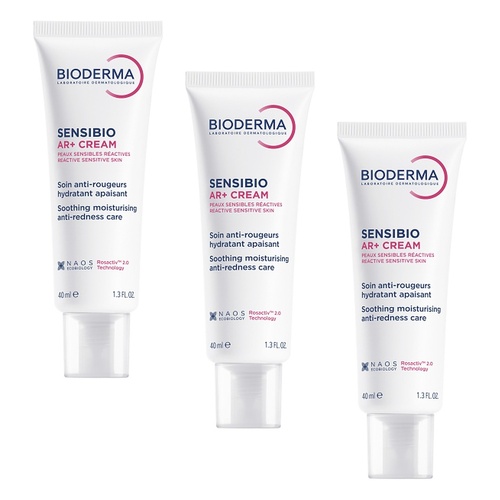 Bioderma Sensibio AR+ Soothing & Strengthening Anti-Redness Pack of 3