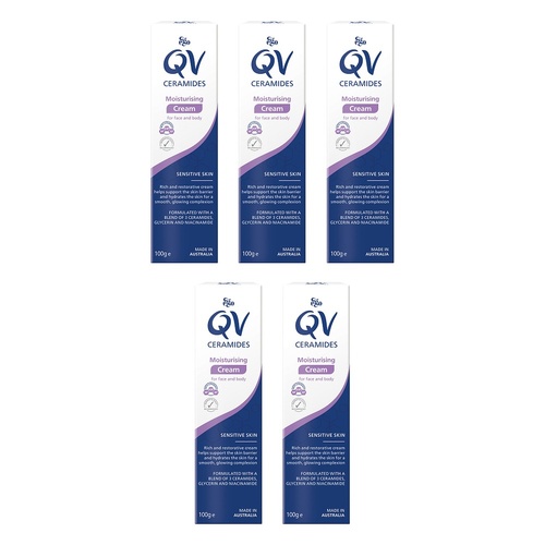 Ego Barrier Repair Ceramides Moisturising Cream 100g Pack of 5