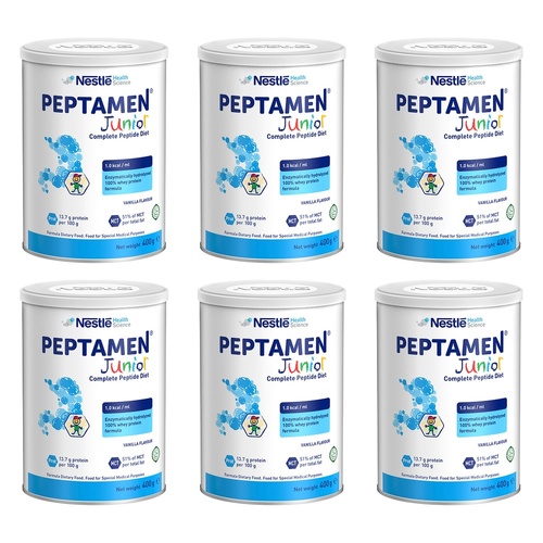 Peptamen Junior Powder 400g Pack of 6