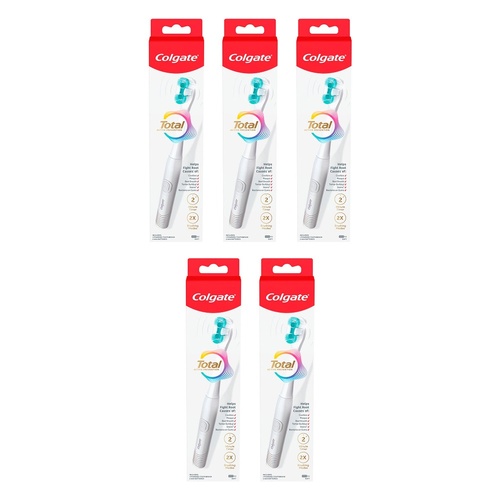 Colgate Total Active Prevention Powered Toothbrush Pack of 5