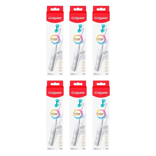 Colgate Total Active Prevention Powered Toothbrush Pack of 6