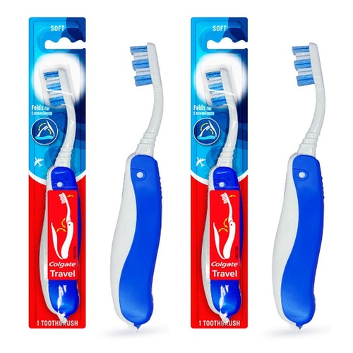 Colgate Travel Toothbrush Soft Pack of 2