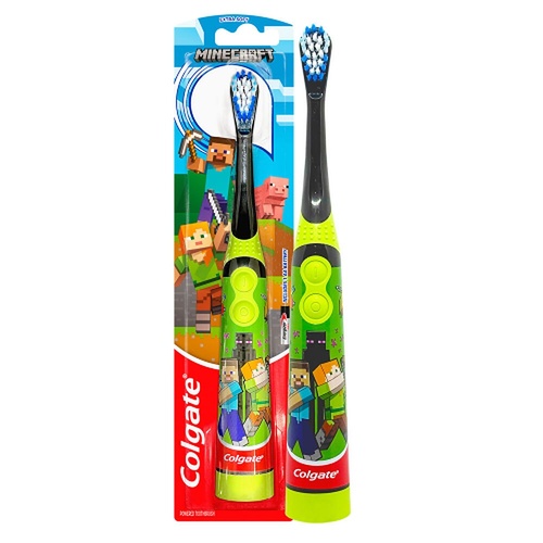 Colgate Kids Minecraft Sonic Power Toothbrush Extra Soft