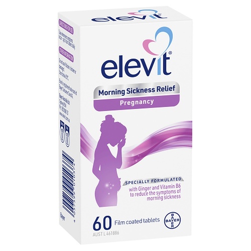 Elevit Morning Sickness Relief Pregnancy 60 Tablets