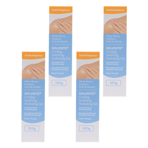 SOLOSITE Cooling, Soothing, Hydrating Gel Pack of 4