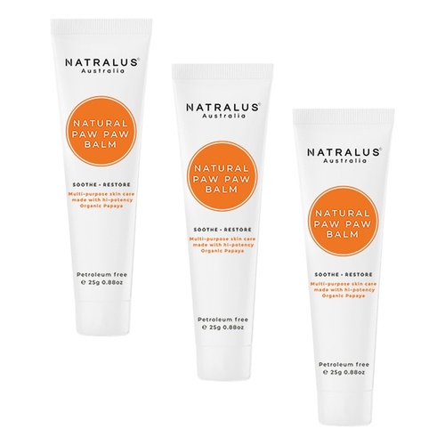 Natralus Pawpaw Balm 25g Pack of 3