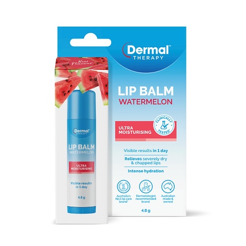 Dermal Therapy Lip Balm Stick Watermelon 4.8g x 6