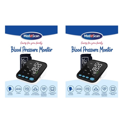 Medescan Blood Pressure Monitor Pack of 2