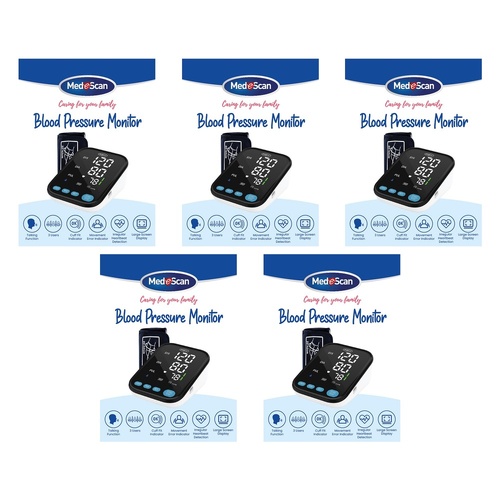 Medescan Blood Pressure Monitor Pack of 5