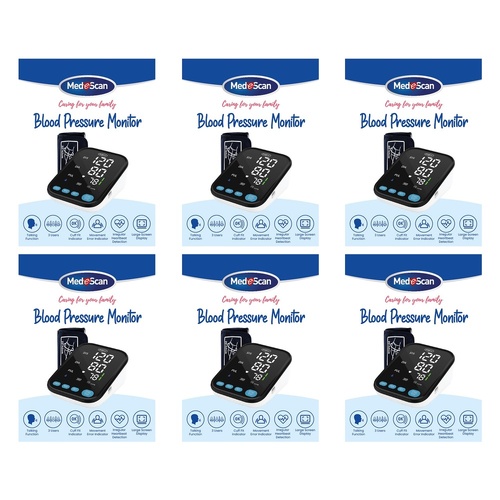 Medescan Blood Pressure Monitor Pack of 6