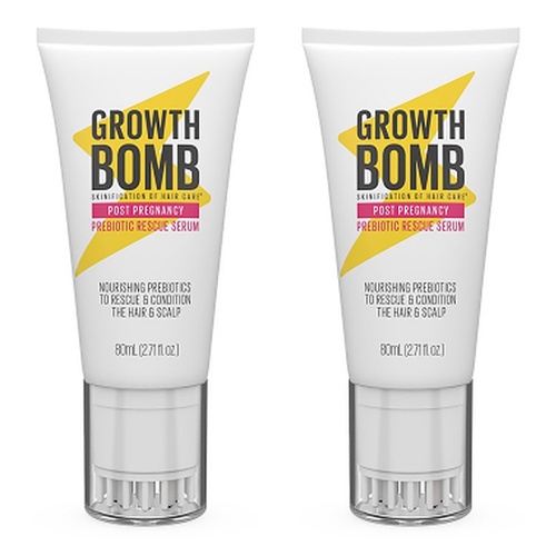 Growth Bomb Post Pregnancy Prebiotic Rescue Serum 80mL Pack of 2