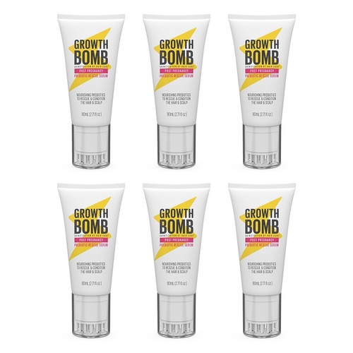 Growth Bomb Post Pregnancy Prebiotic Rescue Serum 80mL Pack of 6