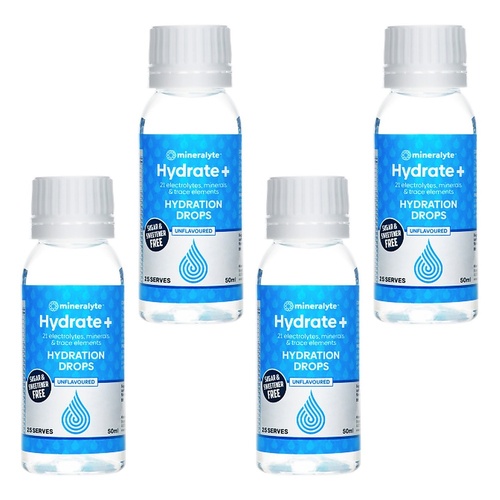 Mineralyte Concentrate Drops 50mL Pack of 4