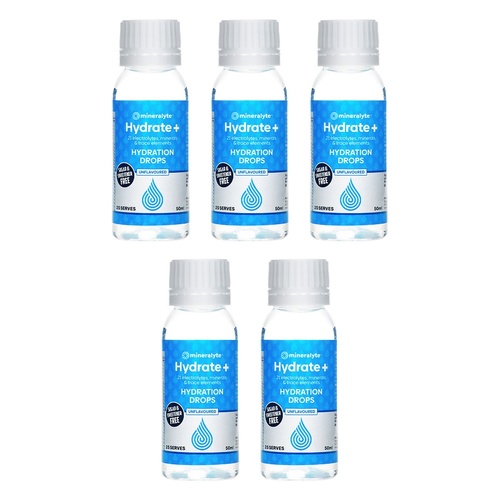 Mineralyte Concentrate Drops 50mL Pack of 5