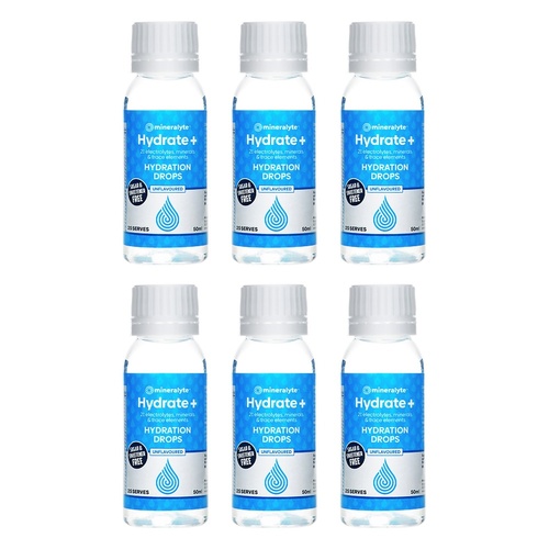 Mineralyte Concentrate Drops 50mL Pack of 6