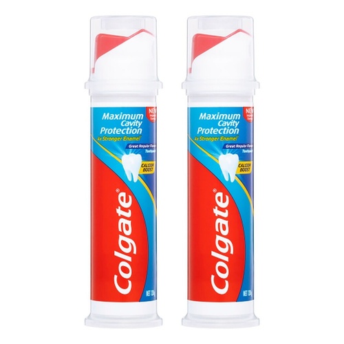 Colgate Maximum Cavity Protection Calcium Boost Toothpaste 130g Pack of 2