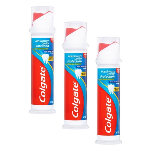 Colgate Maximum Cavity Protection Calcium Boost Toothpaste 130g Pack of 3