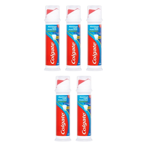 Colgate Maximum Cavity Protection Calcium Boost Toothpaste 130g Pack of 5