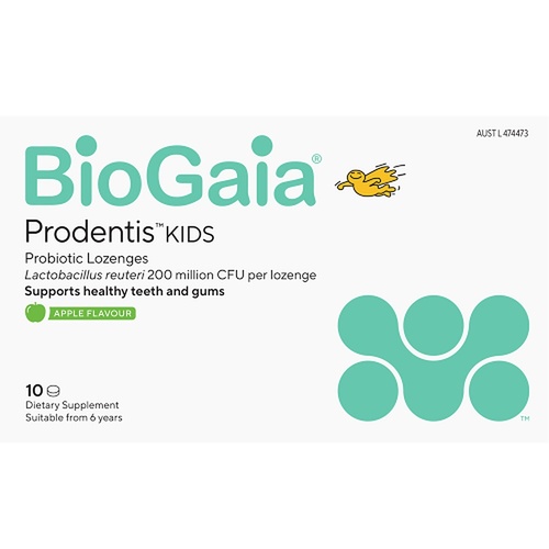 BioGaia Prodentis Kids Lozenges Apple 10 Pack