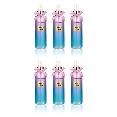 women'secret Pretty & Sexy Body Mist 250mL Pack of 6