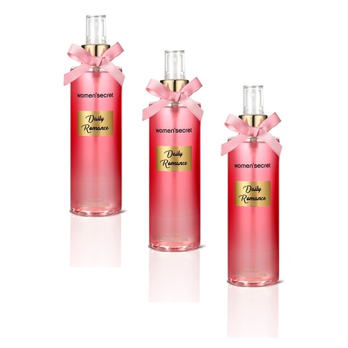 Women'Secret Daily Romance Body Mist 250mL Pack of 3