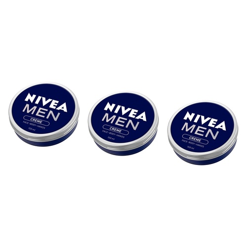 NIVEA Men Creme 150mL Pack of 3