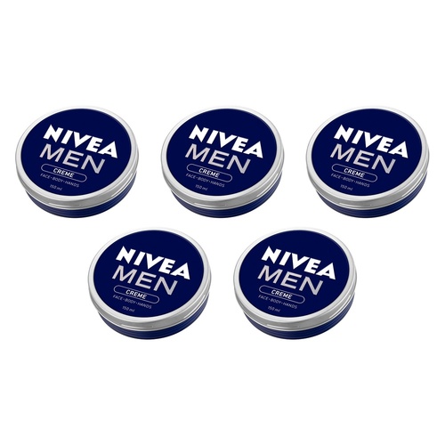 NIVEA Men Creme 150mL Pack of 5