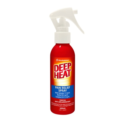 Deep Heat Pain Relief Spray 100mL