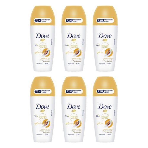 Dove Advanced Care Antiperspirant 72HR Protection Passionfruit Pack of 6