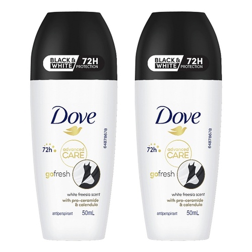 Dove Advanced Care Antiperspirant 72HR Protection Invisible Dry Pack of 2