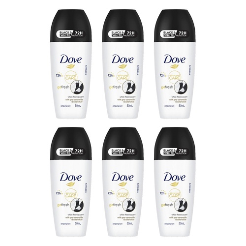 Dove Advanced Care Antiperspirant 72HR Protection Invisible Dry Pack of 6