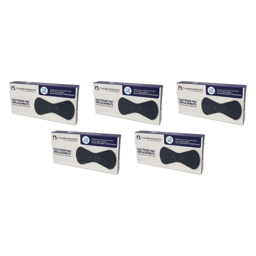Thermoskin Electrode Pad Replacements 5 Pack Bundle of 5
