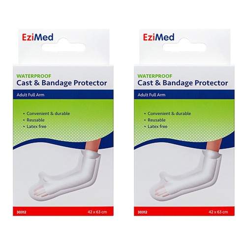 EziMed Adult Full Arm Cast Protector Pack of 2