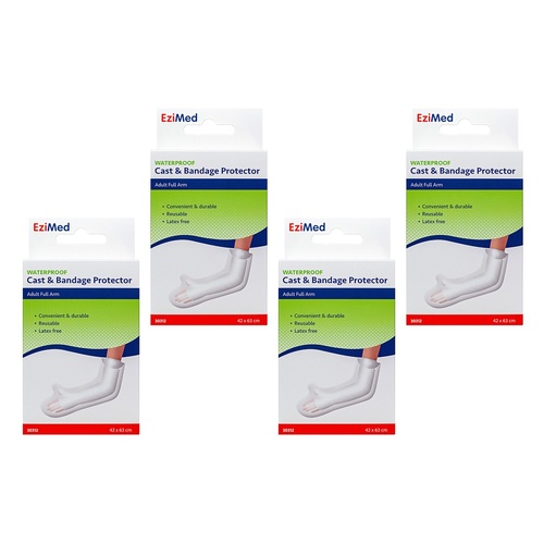 EziMed Adult Full Arm Cast Protector Pack of 4