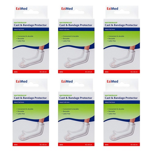 EziMed Adult Full Arm Cast Protector Pack of 6