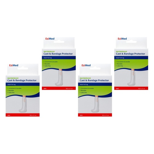 EziMed Adult Full Leg Cast Protector Pack of 4