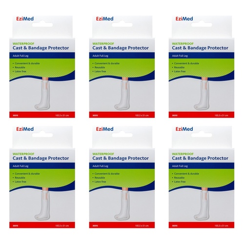 EziMed Adult Full Leg Cast Protector Pack of 6