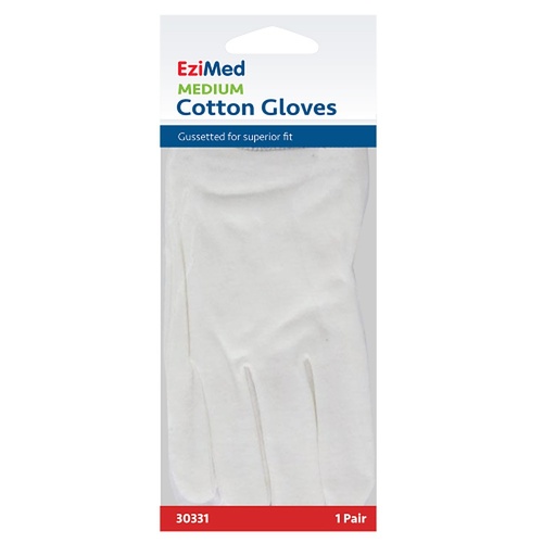 EziMed Cotton Gloves Medium