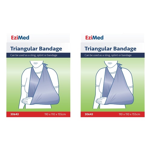Ezimed Triangular Bandage Pack of 2