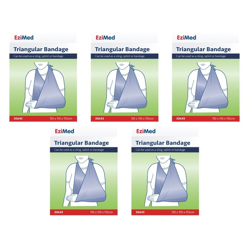 Ezimed Triangular Bandage Pack of 5