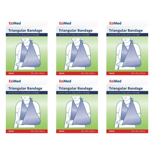 Ezimed Triangular Bandage Pack of 6