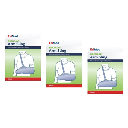 Ezi Med Arm Sling Regular Pack of 3