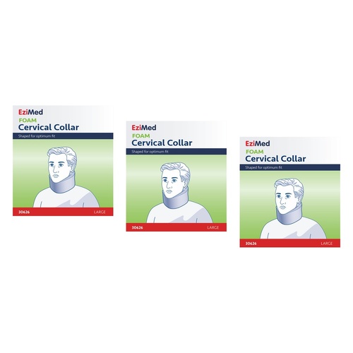 EziMed Foam Collar Large Pack of 3