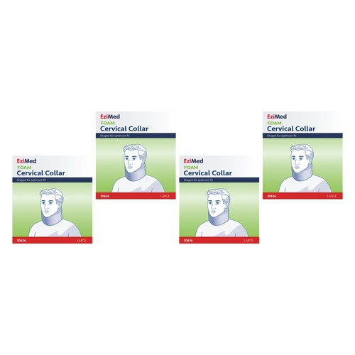 EziMed Foam Collar Large Pack of 4