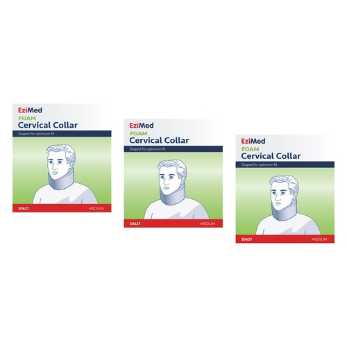EziMed Foam Collar Medium Pack of 3