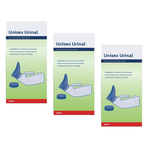 EziMed Unisex Urinal Pack of 3
