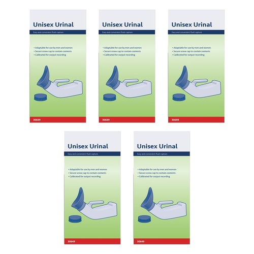EziMed Unisex Urinal Pack of 5
