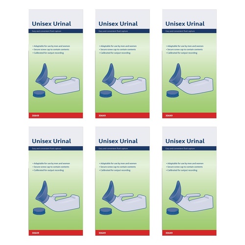 EziMed Unisex Urinal Pack of 6