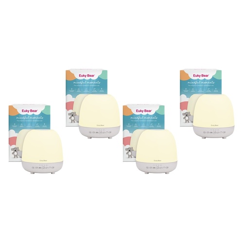Euky Bear Mindful Moments Children's Meditation Aid Pack of 4